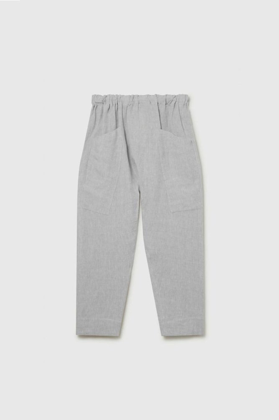 Clothing Toogood Trousers | The Perfumer Trouser / Laundered Linen Zinc