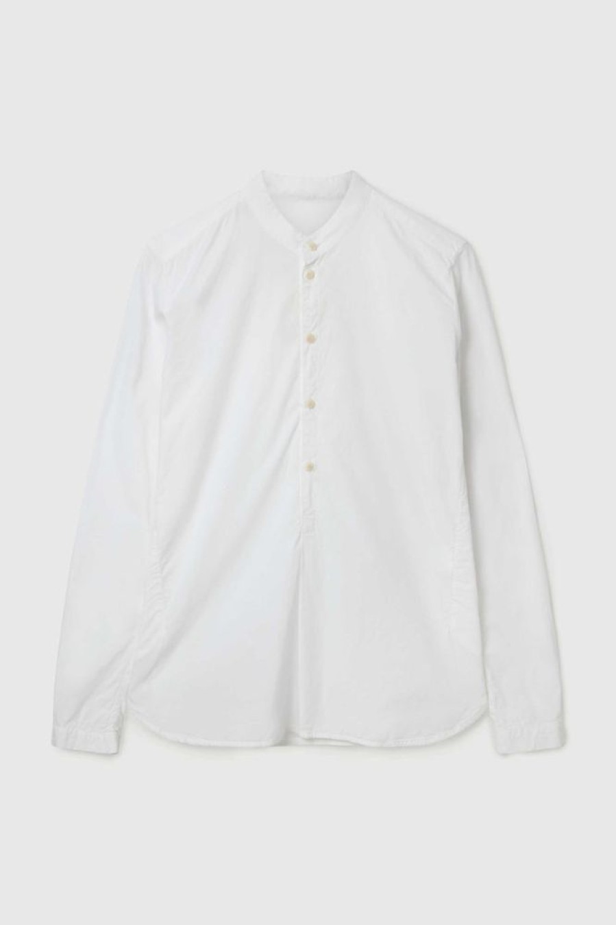 Clothing Toogood Shirts | The Botanist Shirt / Poplin Chalk