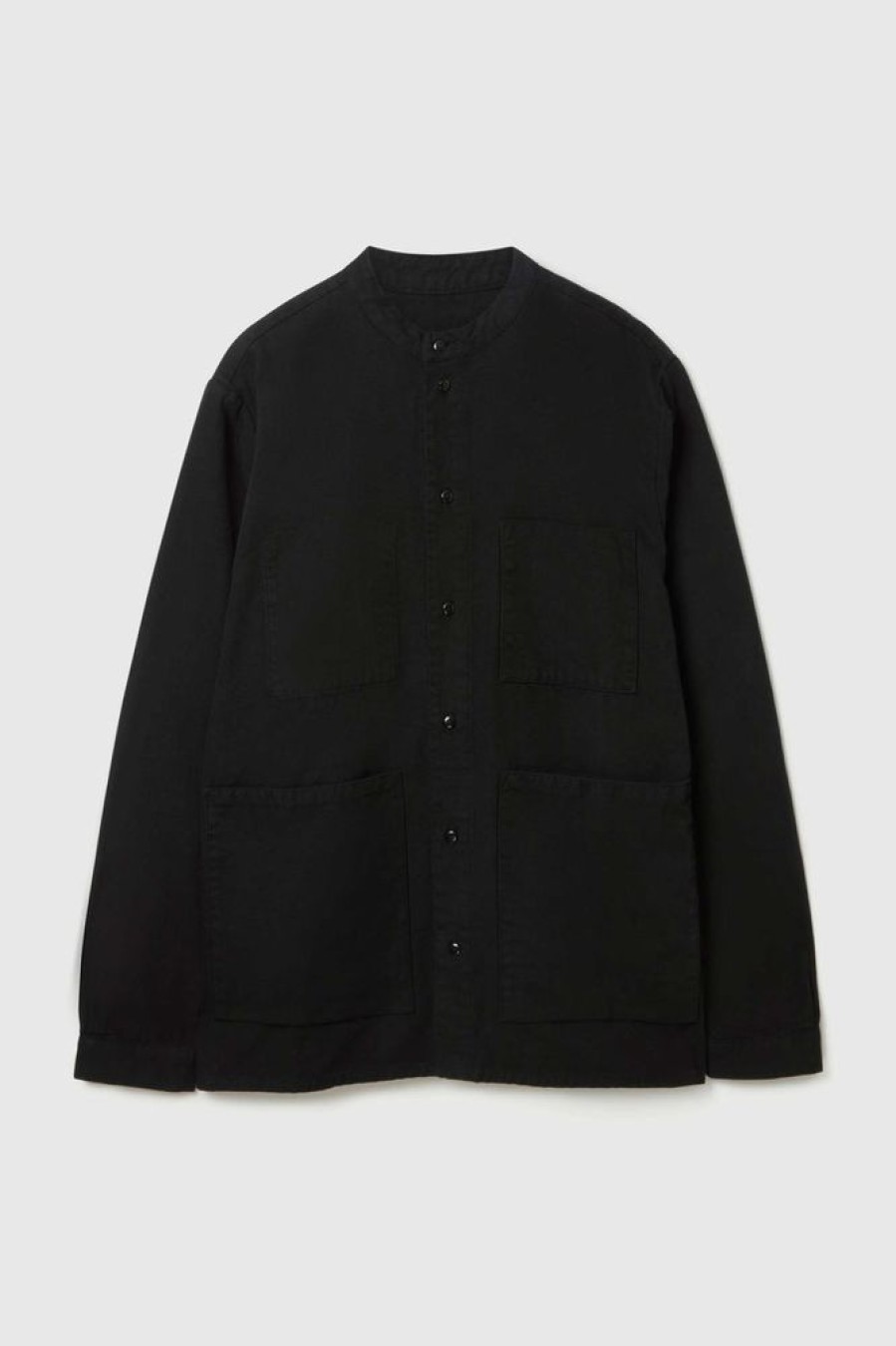 Clothing Toogood Shirts | The Locksmith Shirt / Canvas Flint