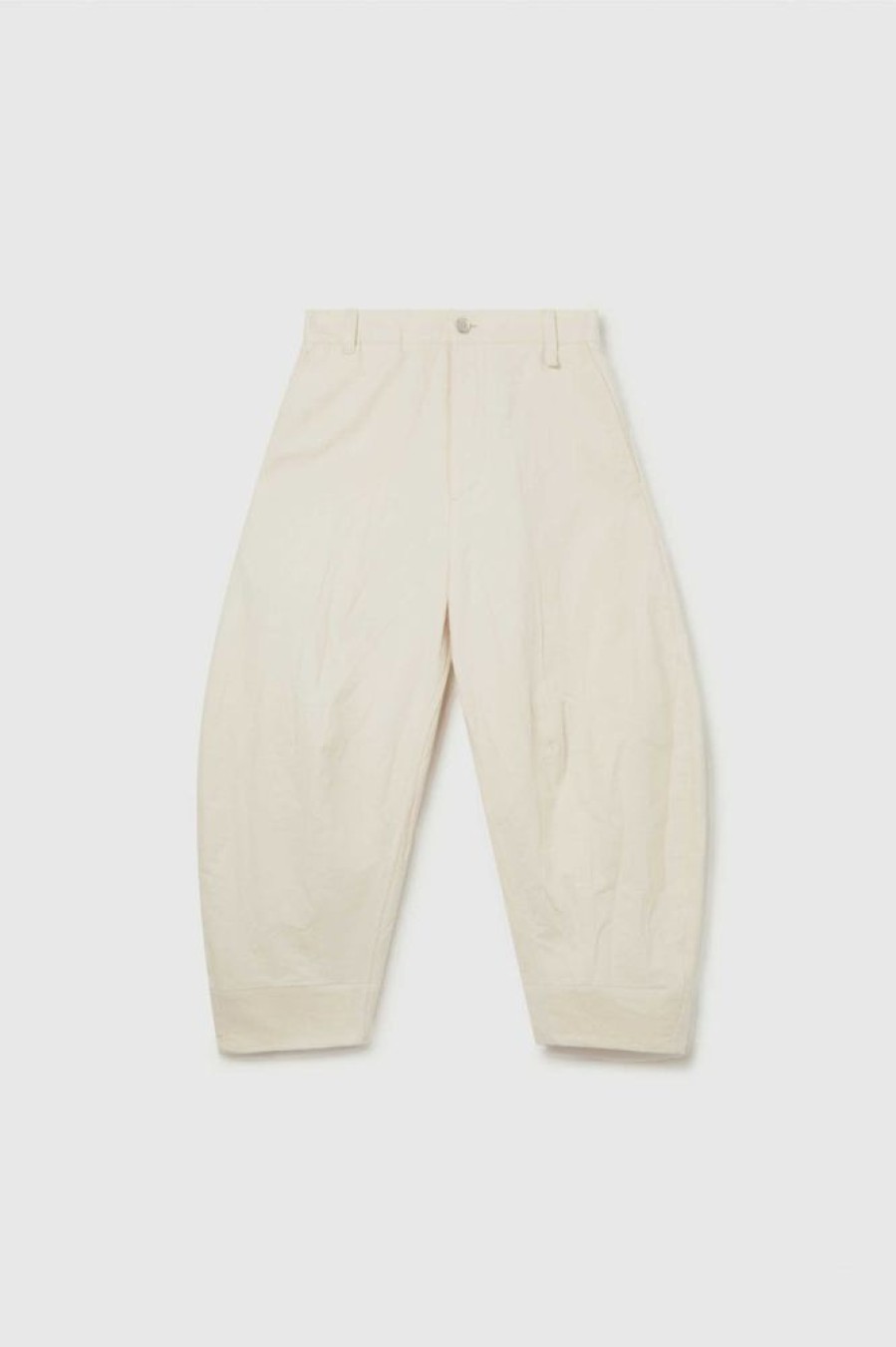 Clothing Toogood Trousers | The Tinner Trouser / Creased Cotton Twill Raw