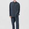 Clothing Toogood Trousers | The Papermaker Trouser / Laundered Linen Pewter