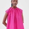 Clothing Toogood Tops | The Magician Top / Cotton Silk Cerise