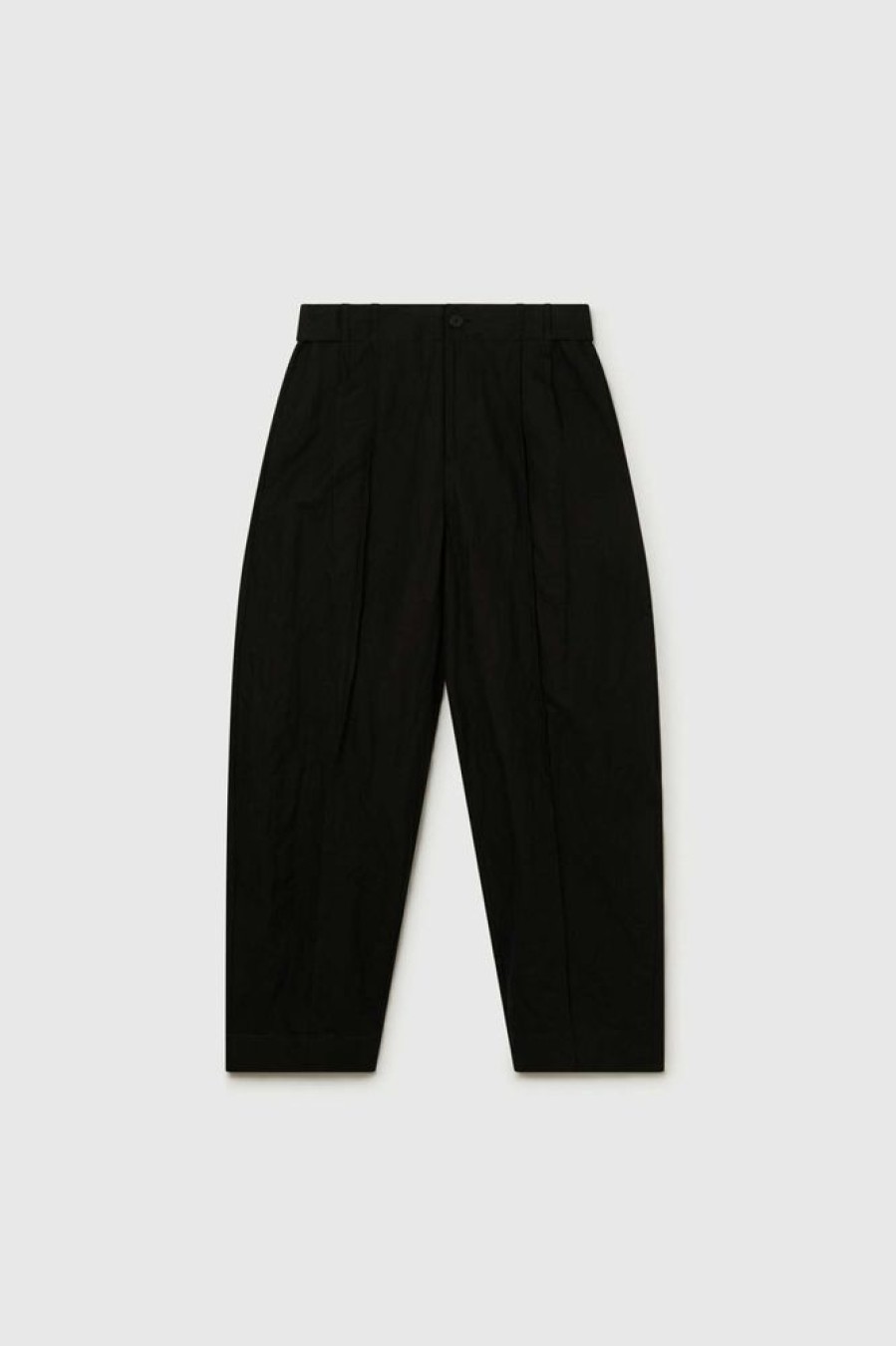 Clothing Toogood Trousers | The Tailor Trouser / Crumpled Metal Twill Flint