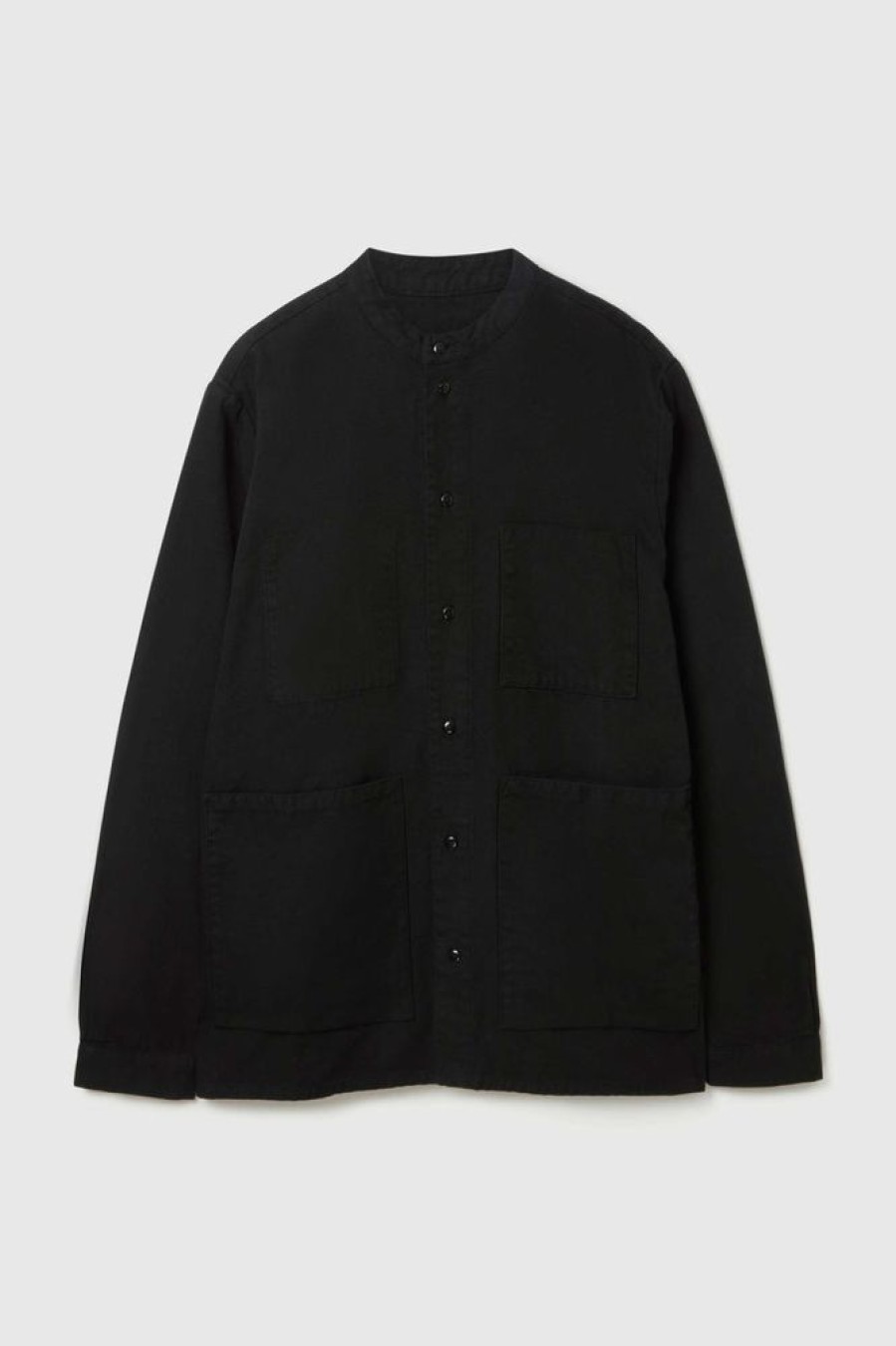 Clothing Toogood Shirts | The Locksmith Shirt / Canvas Flint