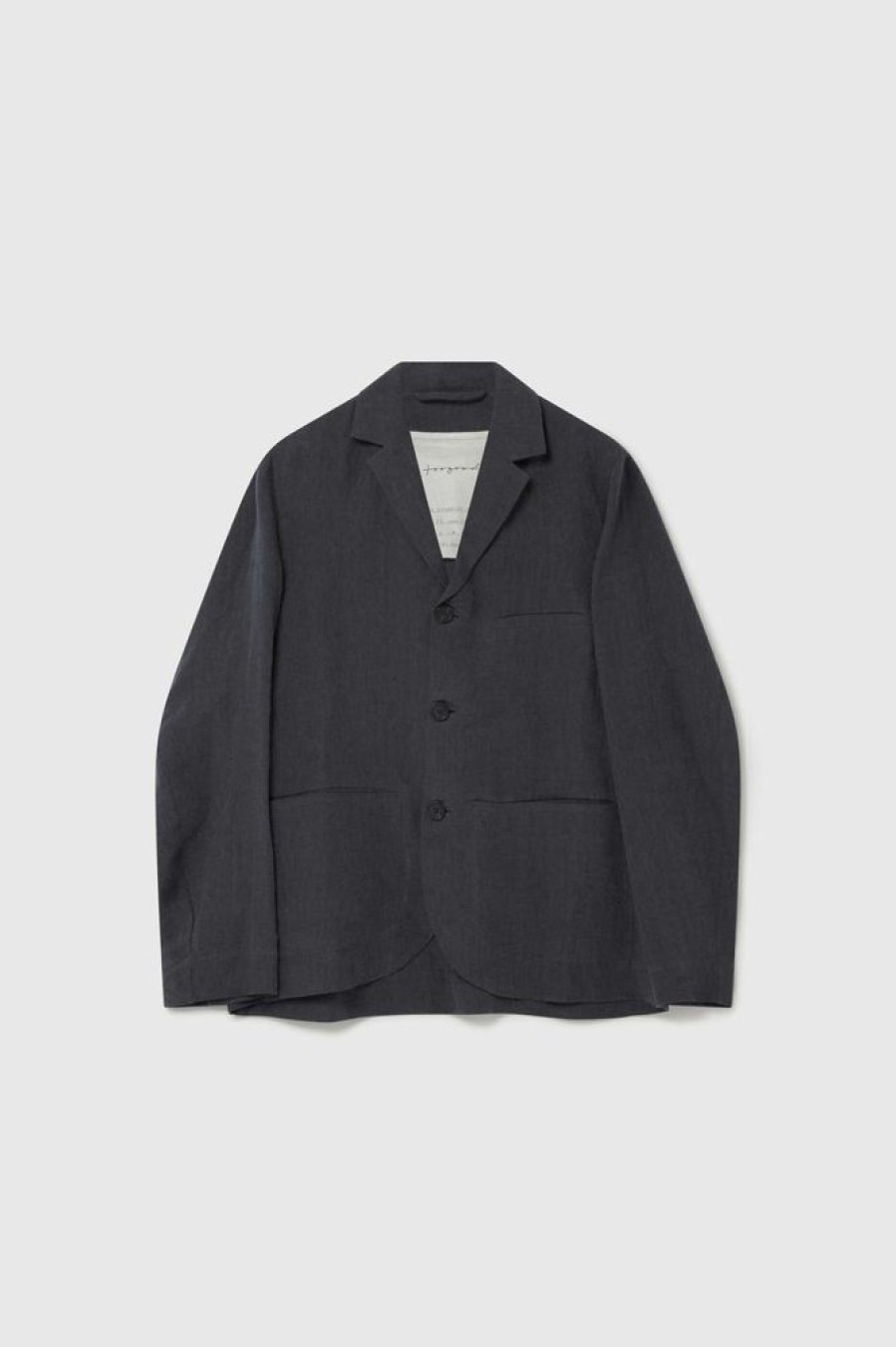 Clothing Toogood Jackets | The Botanist Jacket / Laundered Linen Pewter