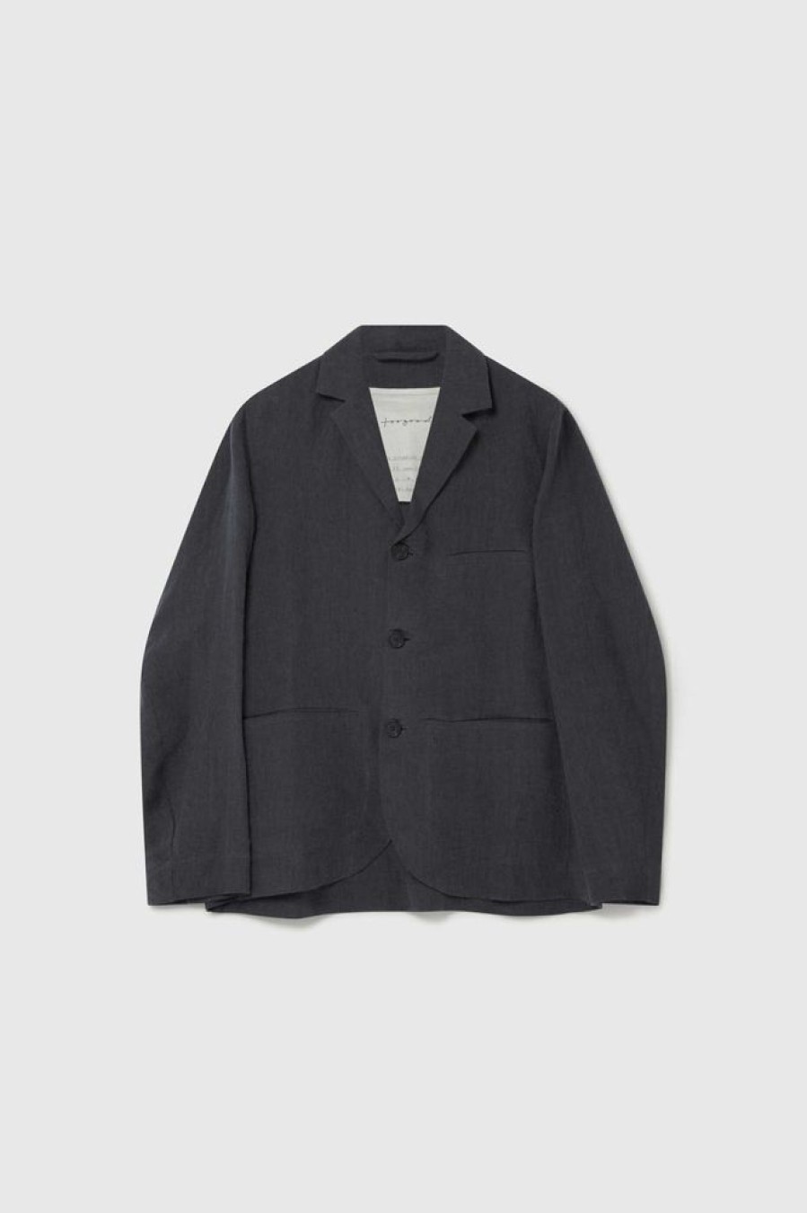 Clothing Toogood Outerwear | The Botanist Jacket / Laundered Linen Pewter