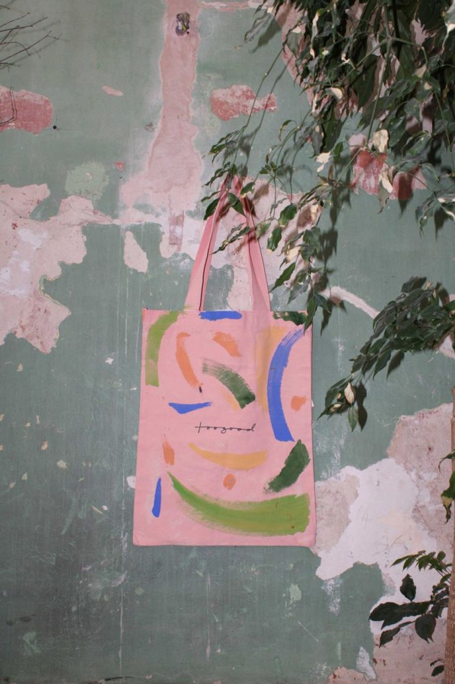 Clothing Toogood Accessories | Toogood X Sessions Arts Club / Tote Bag Hand Painted