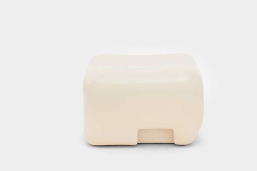 Furniture Toogood | Cobble Low Side Table & Stool / Cream