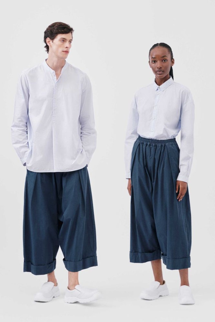 Clothing Toogood Trousers | The Baker Trouser / Poplin Basalt